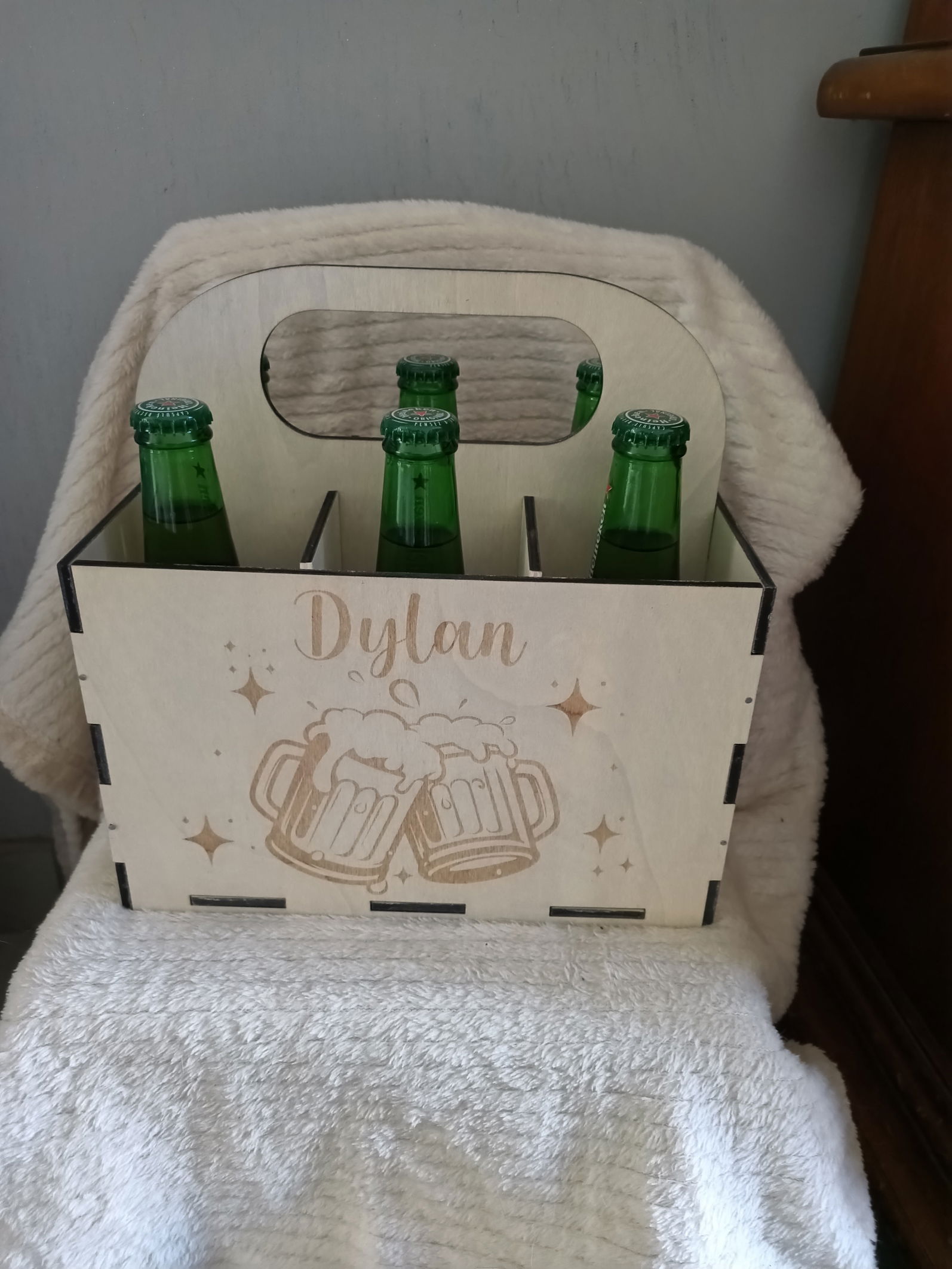 Caisse bière personnalisé