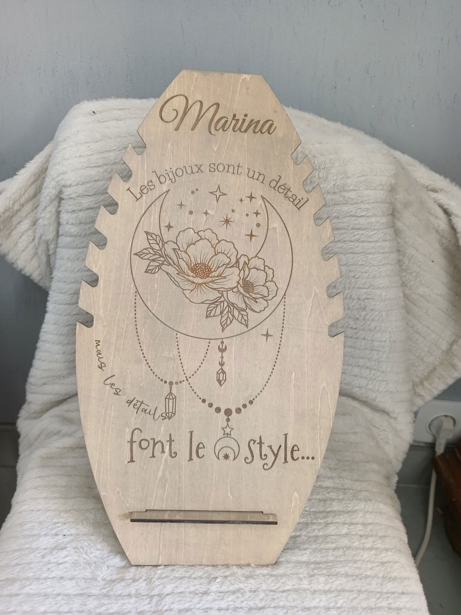 Porte collier personnalisé