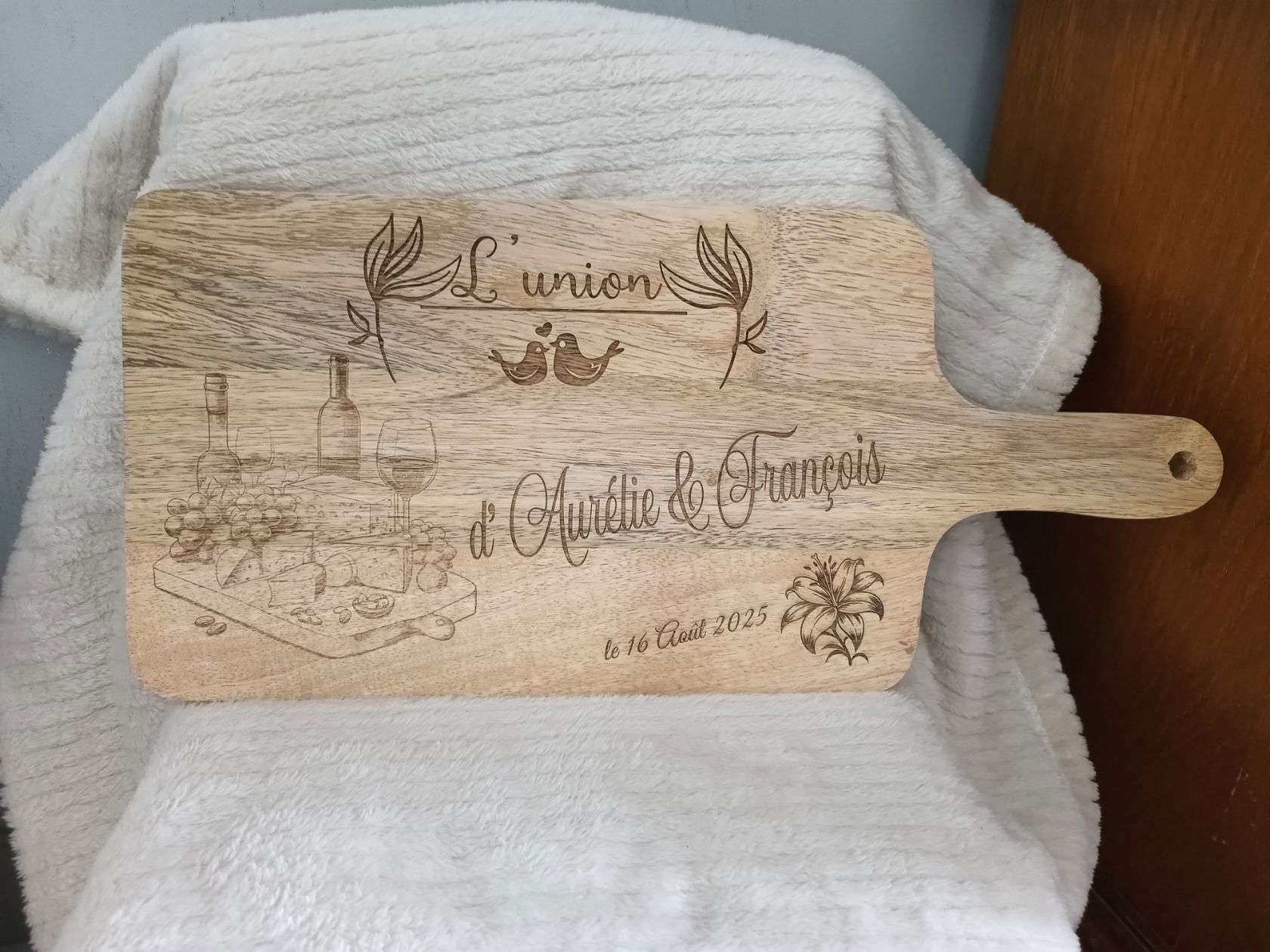 Planche de présentation apéro personnalisée