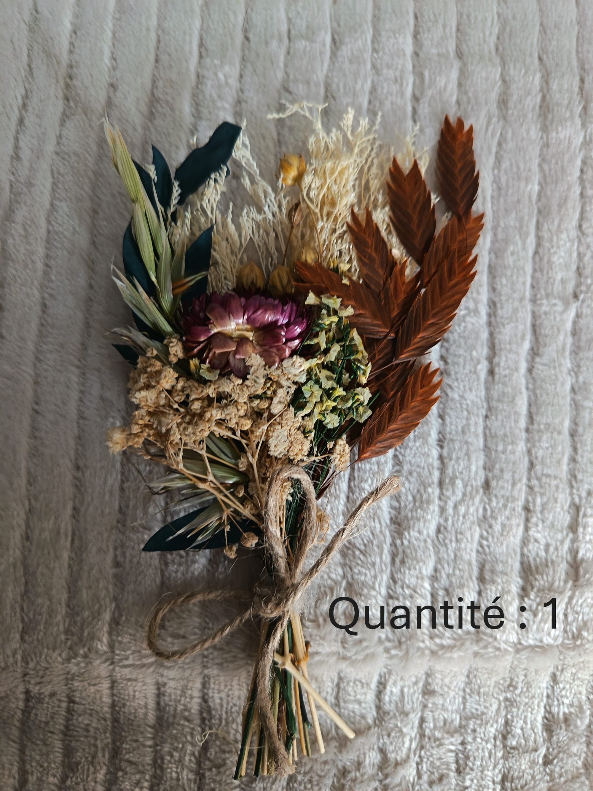 Cadre Maman avec son mini bouquet