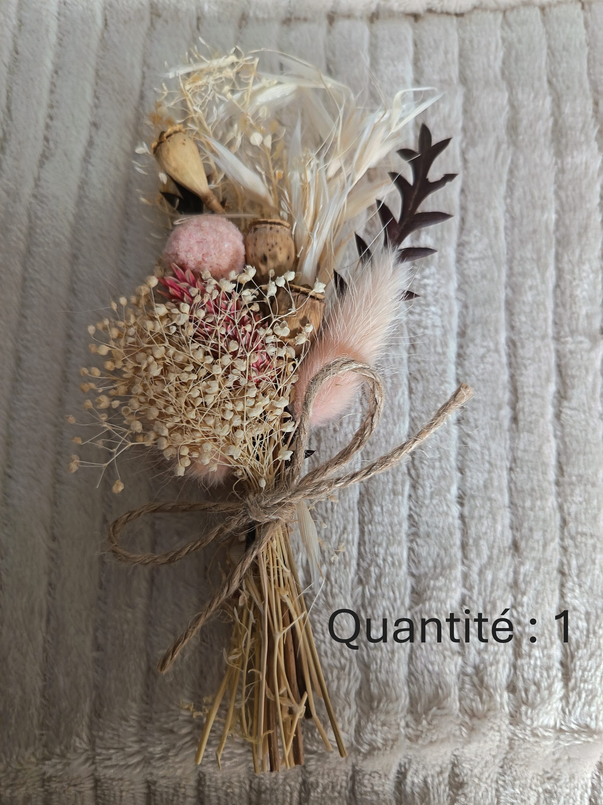 Cadre Maman avec son mini bouquet