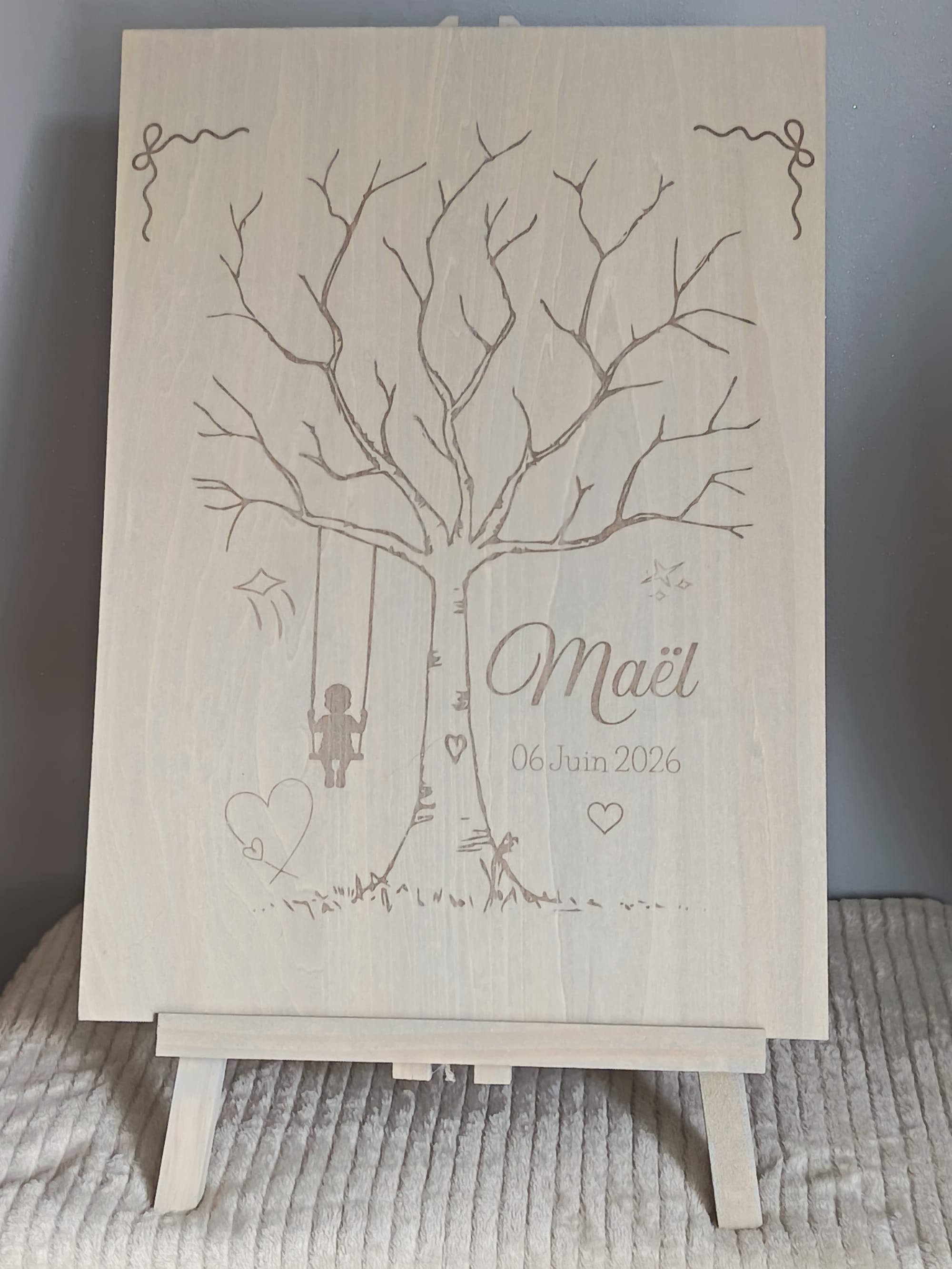  Arbre à empreintes personnalisé