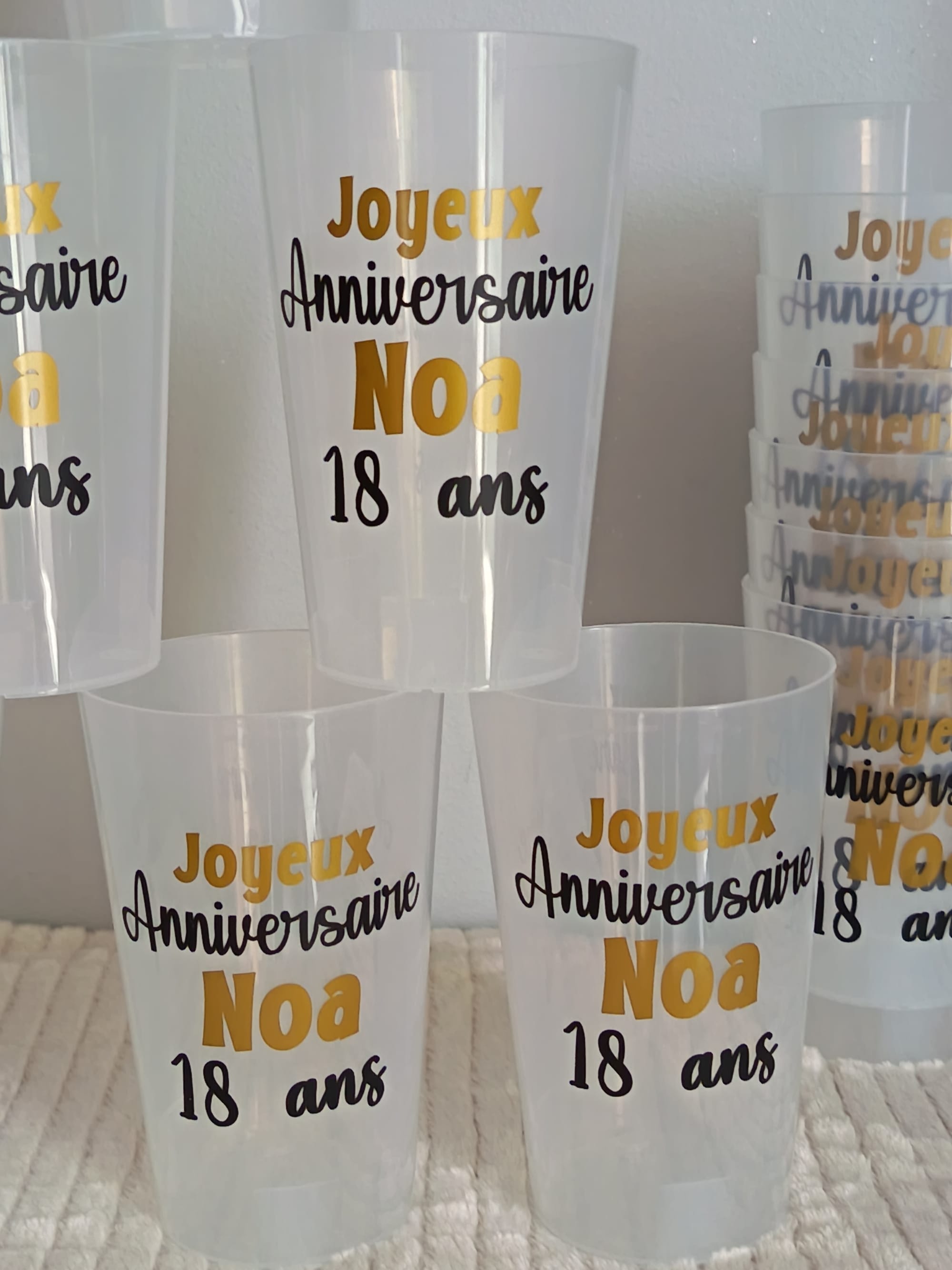 GOBELET RÉUTILISABLE PERSONNALISÉ
