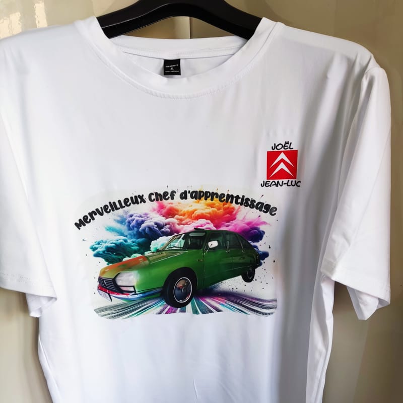 T-shirt adulte personnalisé