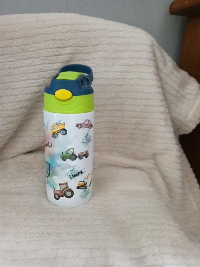 Gourde personnalisé avec motif et prénom de votre choix