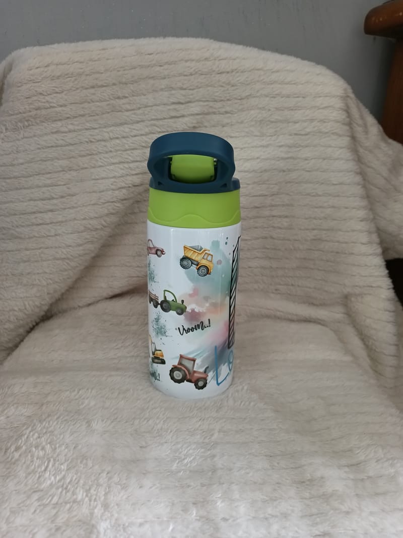 Gourde personnalisé avec motif et prénom de votre choix