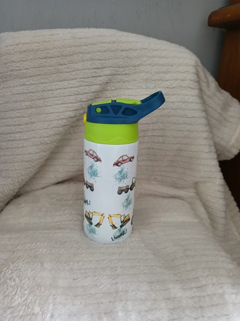 Gourde personnalisé avec motif et prénom de votre choix