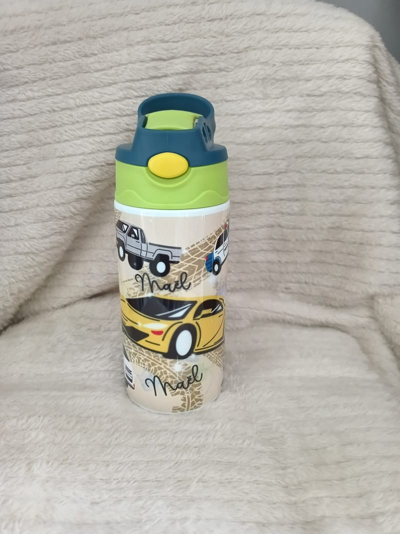 Gourde personnalisé avec motif et prénom de votre choix