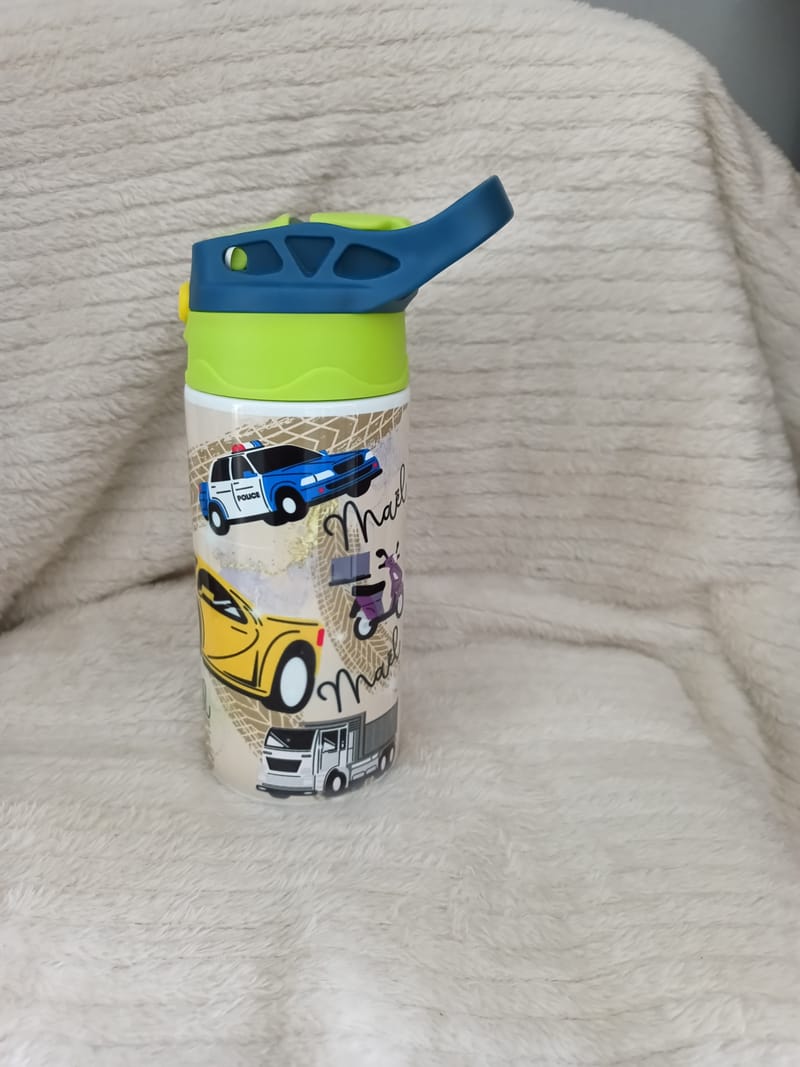 Gourde personnalisé avec motif et prénom de votre choix