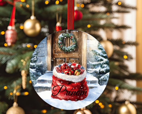 Boules de Noël personnalisées avec prénom