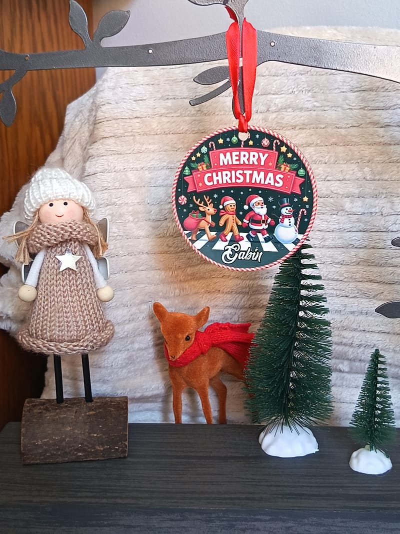 Boules de Noël personnalisées avec prénom