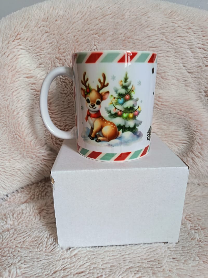 Mug de Noël personnalisé avec prénom