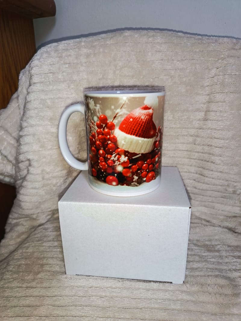 Mug de Noël personnalisé avec prénom