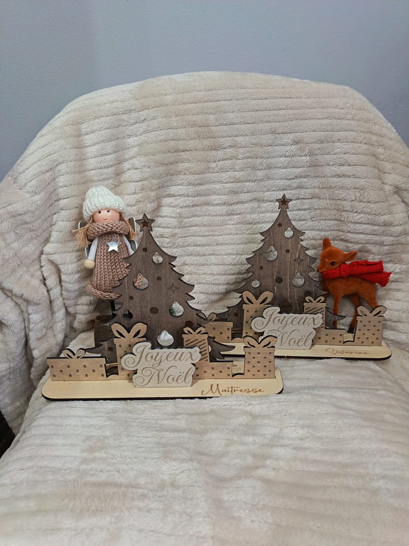 Décoration de noël personnalisée
