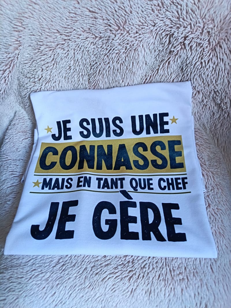 T-shirt adulte personnalisé
