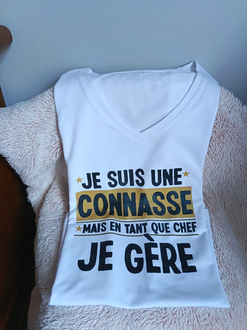 T-shirt adulte personnalisé