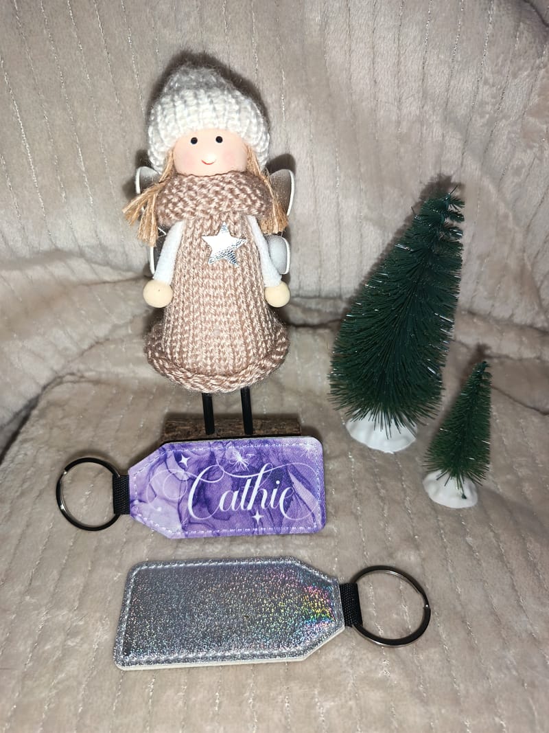 Porte-clés personnalisé en cuir