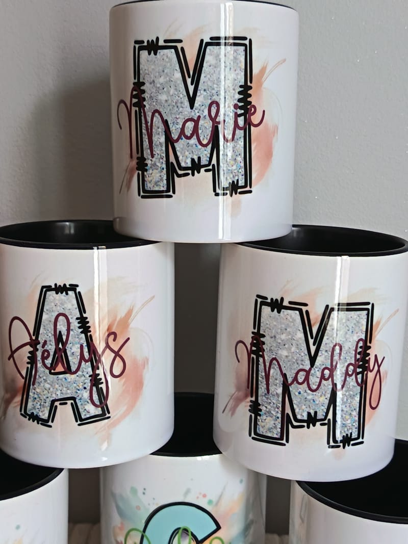 Pot à crayons en céramique personnalisé