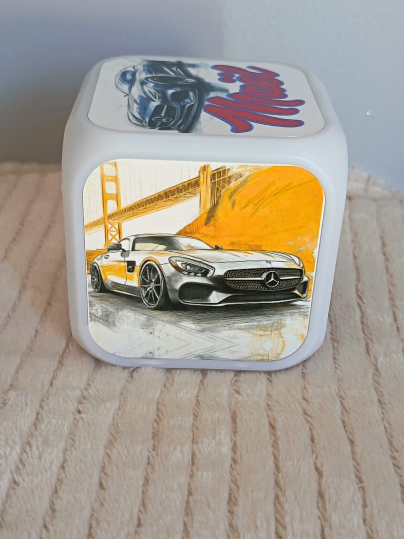 Réveil numérique lumineux LED personnalisé