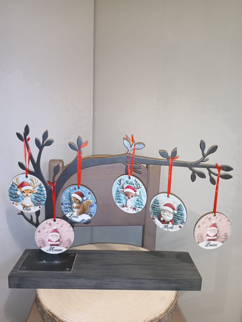 DES BOULES DE NOËL PERSONNALISÉES POUR UN SAPIN UNIQUE ! 