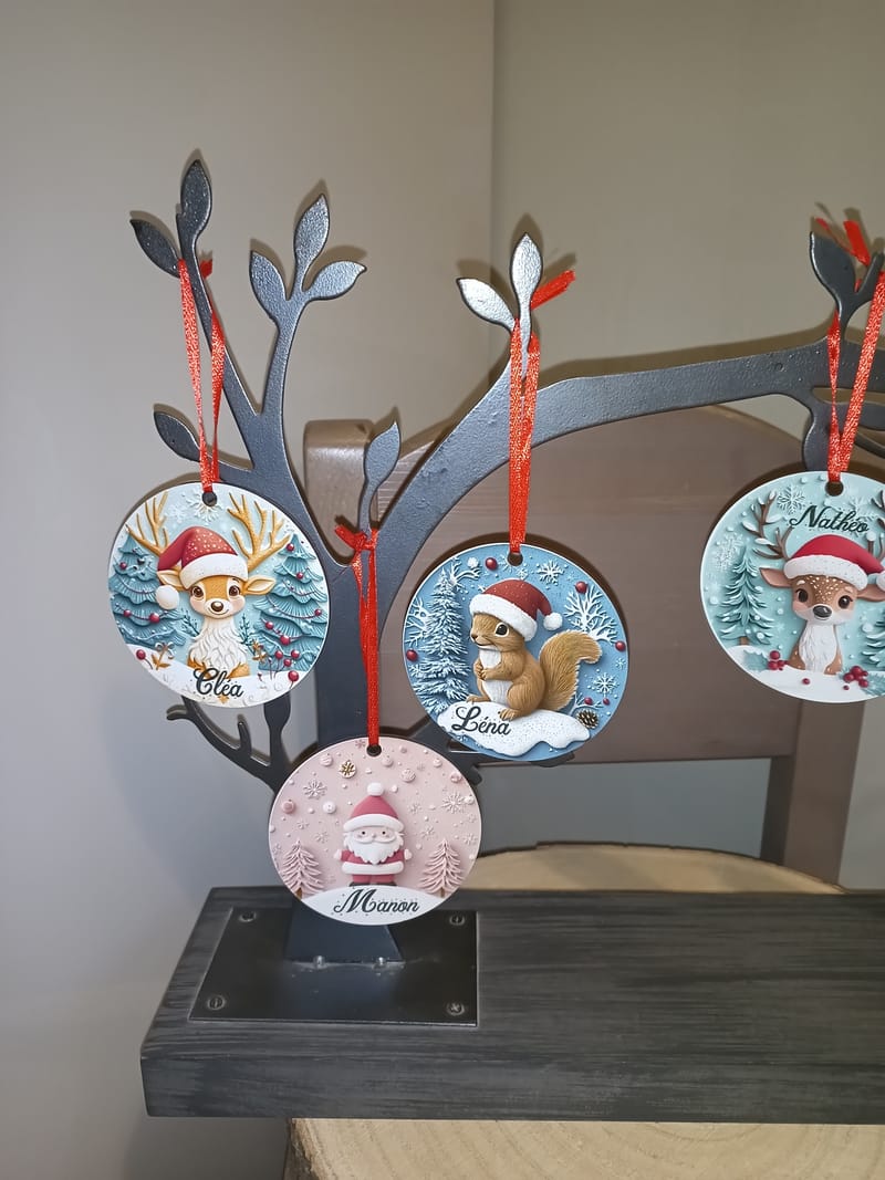 DES BOULES DE NOËL PERSONNALISÉES POUR UN SAPIN UNIQUE ! 