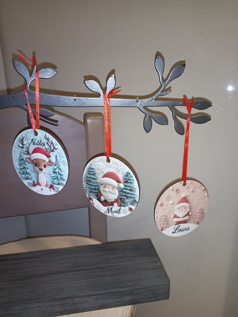 DES BOULES DE NOËL PERSONNALISÉES POUR UN SAPIN UNIQUE ! 
