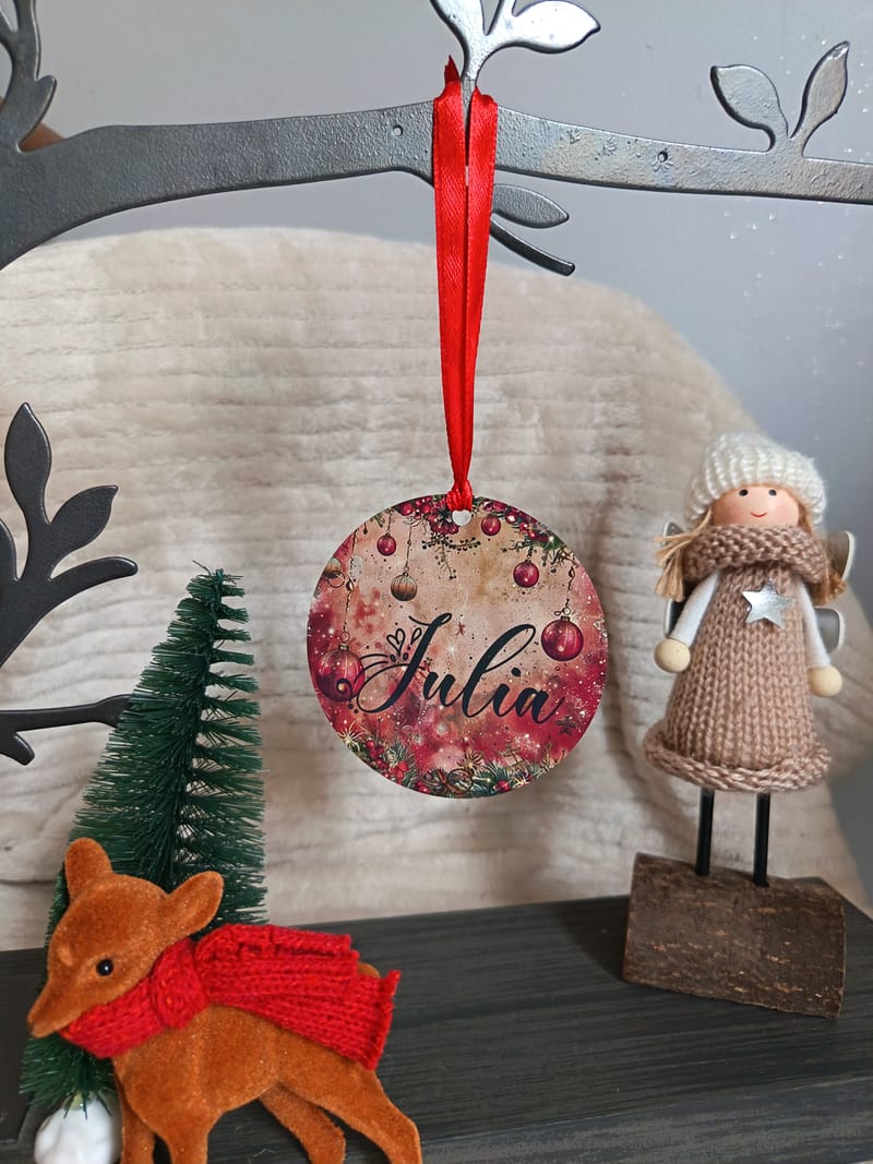 DES BOULES DE NOËL PERSONNALISÉES POUR UN SAPIN UNIQUE ! 