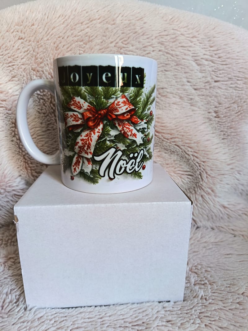 UN MUG DE NOËL PERSONNALISÉ POUR UN CADEAU PLEIN DE MAGIE !