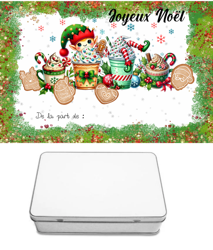  DES BOÎTES MÉTAL DE NOËL PERSONNALISÉES POUR DES CADEAUX PLEINS DE MAGIE !