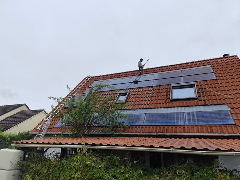 Panneaux photovoltaïques et solaires.