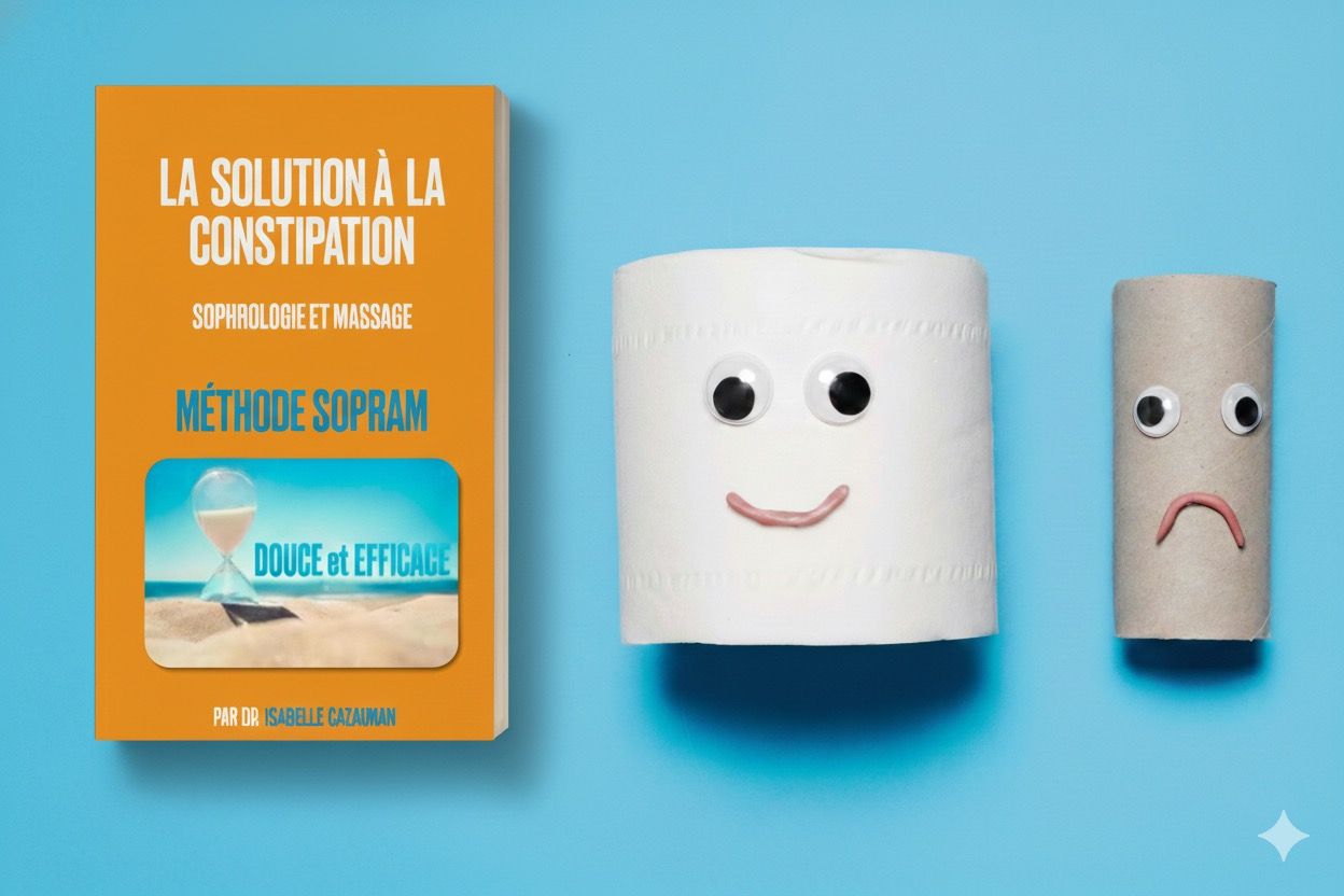 La solution à la constipation —  sophrologie et massage, méthode SOPRAM