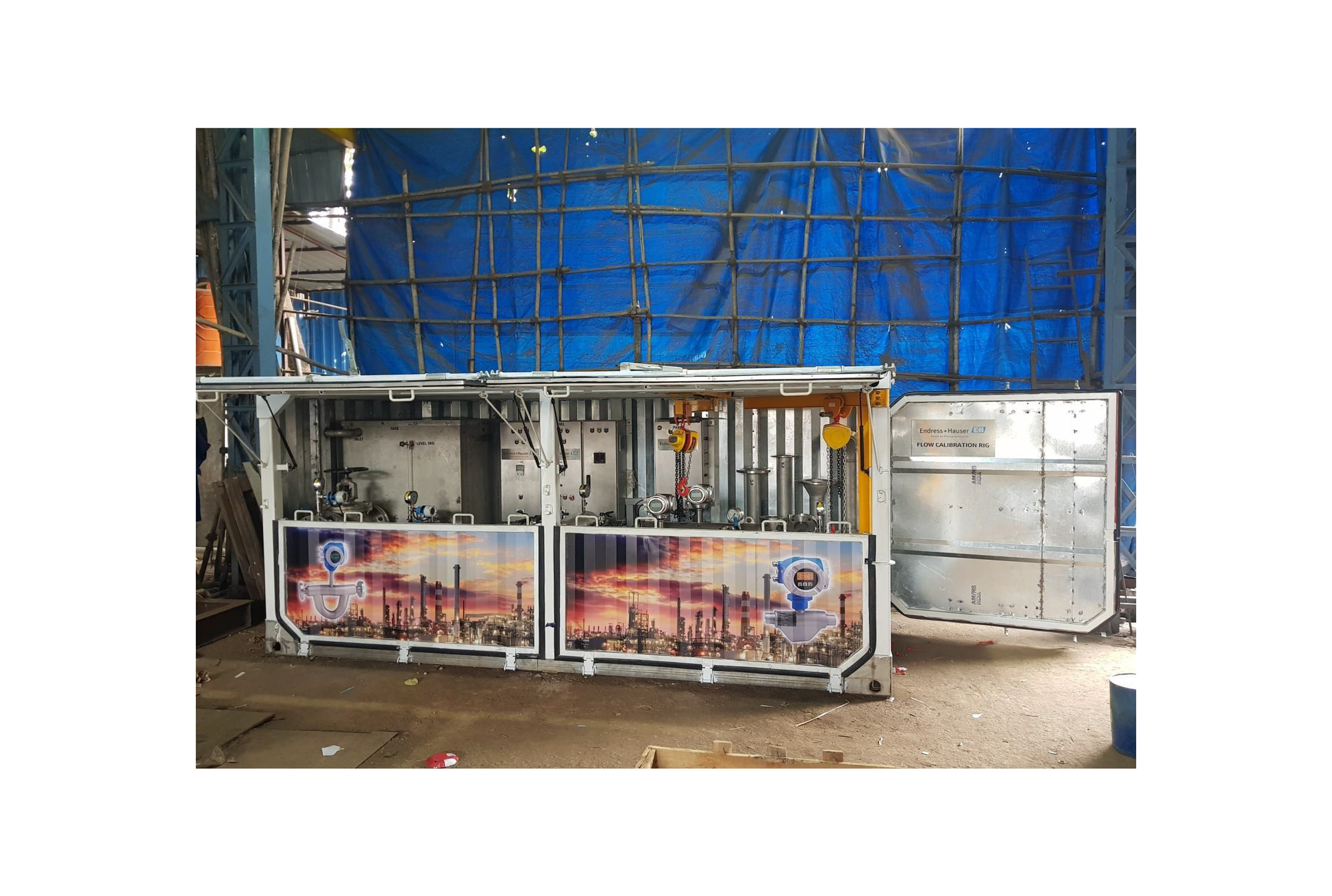 Test Rig 300 Mt Cube- M/s Endress Hauser