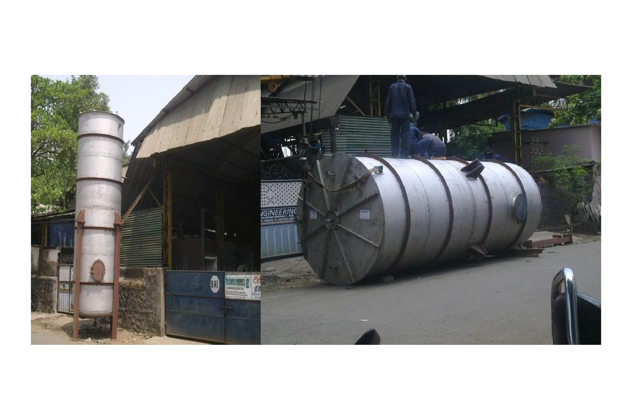 S.S. 304 Oil Tank – M/s Parle Products - Bangladesh Project