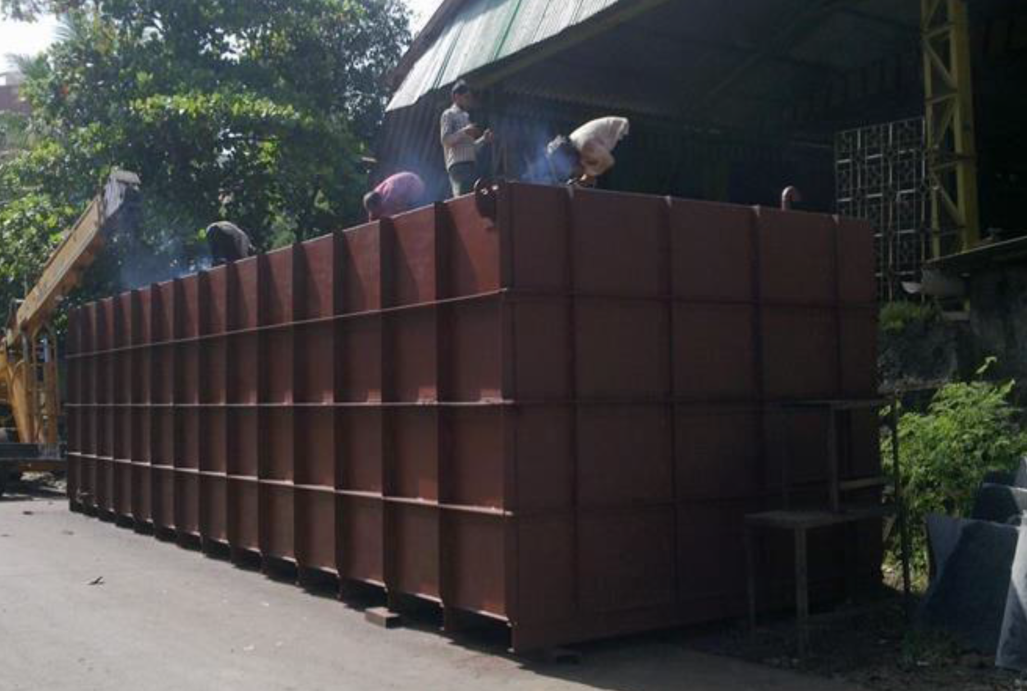 20 Ton M.S Water Tank – M/s Fermenta Biotech (formerly known as DIL Limited)