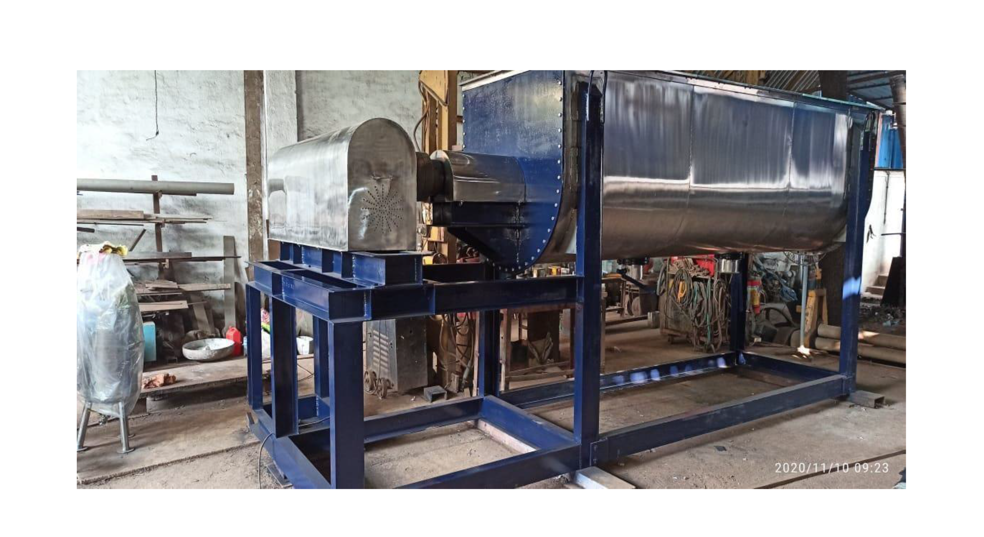 S.S. 304 Blender (2 Ton Capacity) -M/s Jell Pharmaceuticals Pvt Ltd. - Silvassa