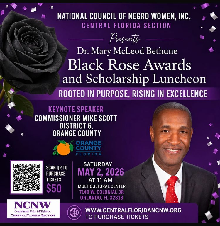 Dr. Mary McLeod Bethune Black Rose Awards and Scholarship Luncheon