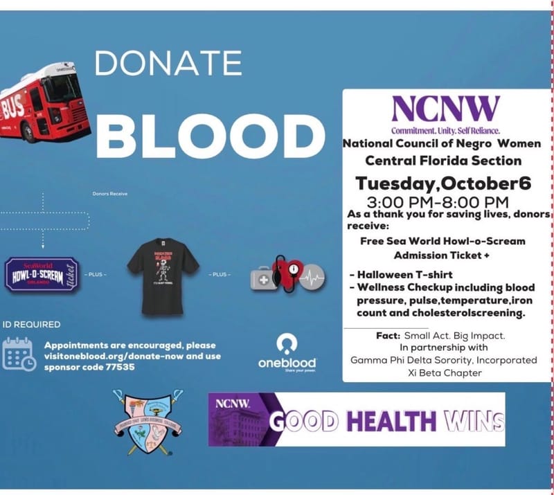 Sickle Awareness Blood Drive