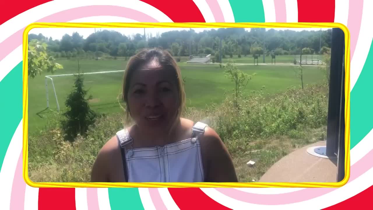 Best Part of the bubble show was the giant bubble!