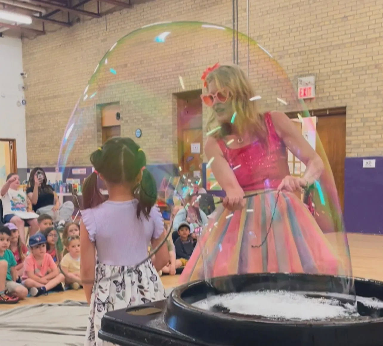 Bubble Trick – Toronto Kids Birthday Party