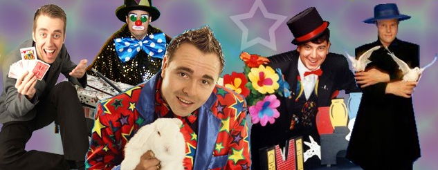 Kids party magician and entertainer performing colorful magic shows for children in Toronto