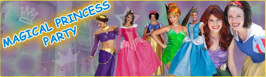 Princess party entertainers performing at a kids birthday party in Toronto.