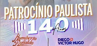 Shows: Patrocínio anuncia Israel & Rodolffo e Humberto & Ronaldo