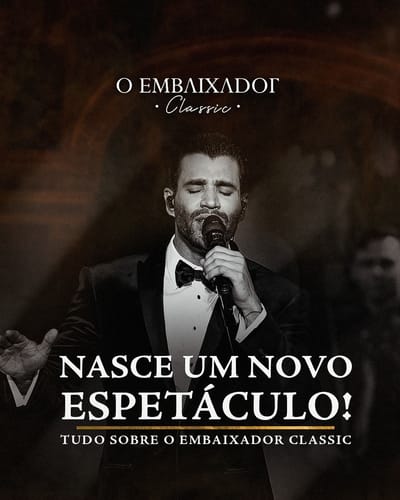 Gusttavo Lima se apresenta em Ribeirão Preto (SP) com o novo espetáculo “O EMBAIXADOR CLASSIC”