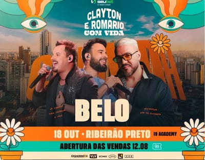 Clayton & Romário Com Vida confirma local e inicia venda de ingressos