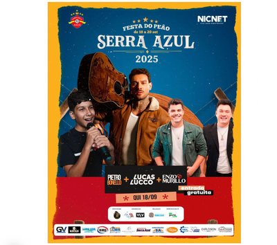 Lucas Lucco abre a primeira noite da Festa do Peão de Serra Azul