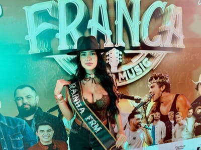 Franca Rodeo Music promove lançamento e apresenta rainha do evento