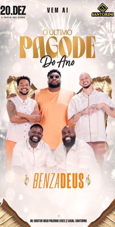 ULTIMO PAGODE DO ANO - BENZADEUS