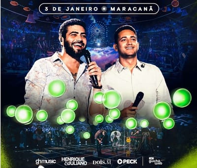 Maracanã esgotado: Um novo marco na carreira de Henrique & Juliano