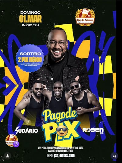 PAGODE DO PIX - SUDARIO