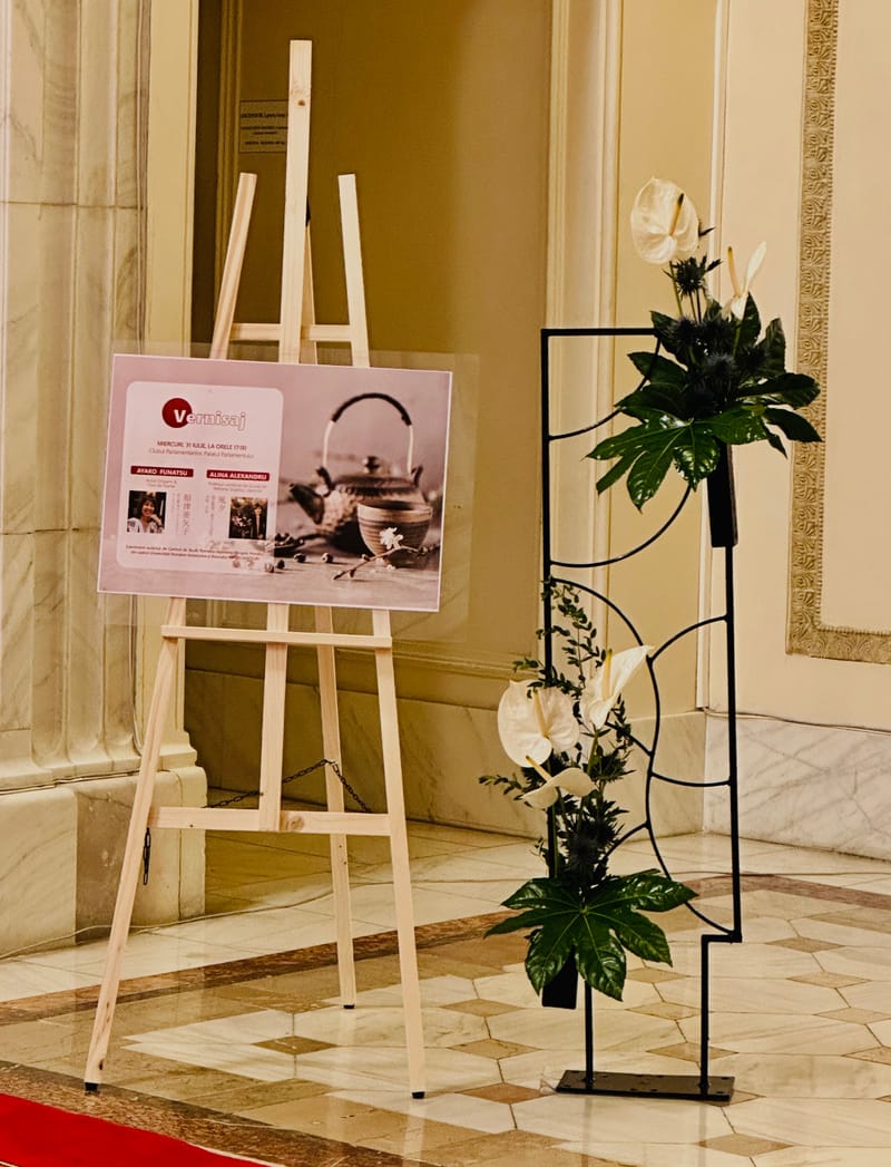 Ikebana Exhibition  at Palace of the Parliament